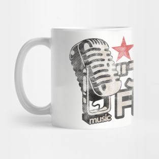 Just a Friend - Greatest Karaoke Songs Vintage Mug